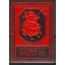 München 1912 Oktoberfest (Schweinreiter - rot)