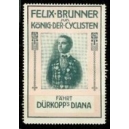 Dürkopp Diana Felix Brunner König der Cyclisten (rosa/grün)