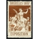 Bruxelles 1897 Exposition (Trompeterin - braun weisser Rand)