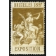Bruxelles 1897 Exposition (Trompeterin - goldbraun Rand weiss)