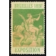 Bruxelles 1897 Exposition (Trompeterin - grün weisser Rand)