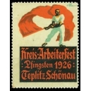 Teplitz-Schönau Kreis-Arbeiterfest 1926 Pfingsten (WK 01)