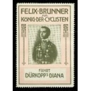 Dürkopp Diana Felix Brunner König der Cyclisten (rosa/schwarz)