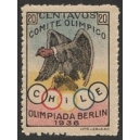 Olympiade 1936 Berlin Comite Olimpico Chili Ollimpiada