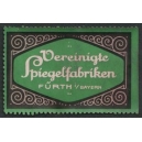 Vereinigte Spiegelfabriken Fürth (WK 01 - Schrift)