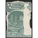 Gand 1913 Exposition Universelle ... (Frau - graublau)