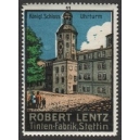 Lentz Tinten-Fabrik Stettin 11 Königl Schloss Uhrturm