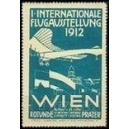 Wien 1912 1. Internationale Flugausstellung (WK 04 - blau)