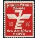 Zeppelin - Eckener-Spende des Deutschen Volkes 10 Pf. (rot)