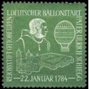 1. Deutscher Ballonstart Pater Ulrich Schiegg 1784