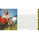 Gil Elvgren 1959 - 07 (Kalender / calendar / calendrier)