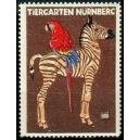 Nürnberg Tiergarten (Zebra, Papagei Var. B - klein)