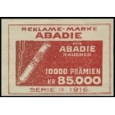 Abadie Serie IV 1916 10000 Prämien (rot)