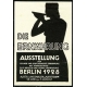 Berlin 1928 Die Ernährung Ausstellung