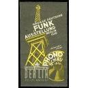 Berlin 1930 Grosse Deutsche Funk Ausstellung Phono Schau