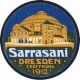 Sarrasani Dresden 1912 Eröffnung (WK 01 - blau)